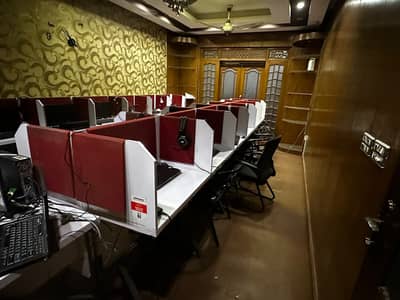 Urgent Sale Office Cubicles/ Work stations with metal stands