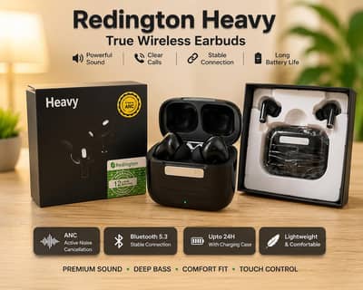 Heavy ANC Wireless Earbuds Bluetooth 5.31