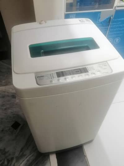 Haier washing machine