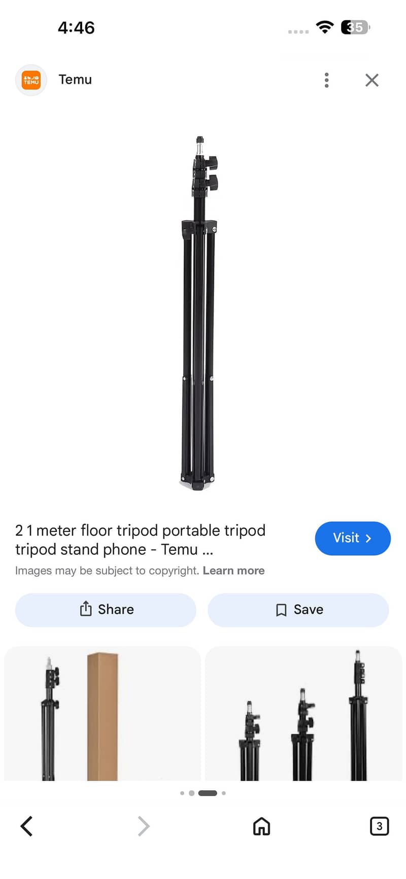 Tripod stand 1