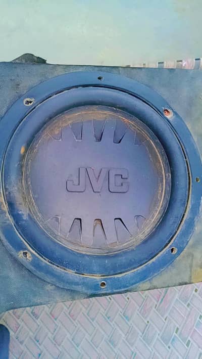jvc speaker woofer with box