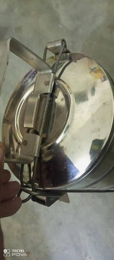 4 pcs tiffin set of stainless steel
