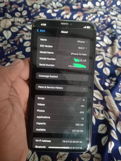 Apple iPhone XS Max pta approved 256