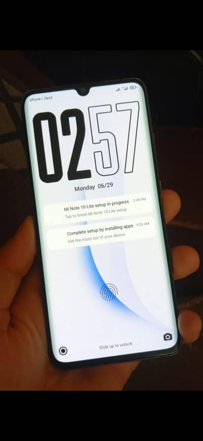 Xiaomi Mi Note 10 Lite edge 8+3/128gb box exchange possible