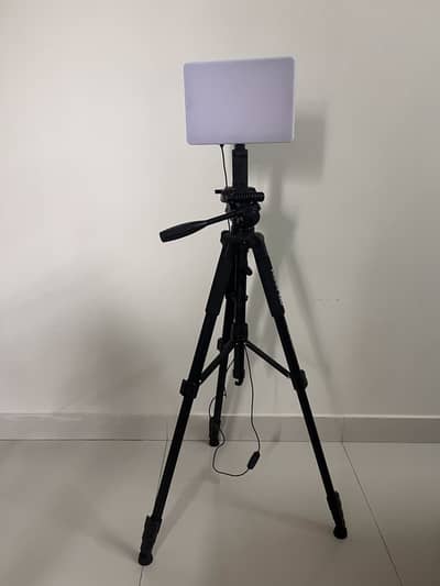 Tripod with LED Light