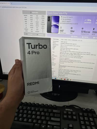 Xiaomi Redmi Turbo 4 Pro | 16/256GB