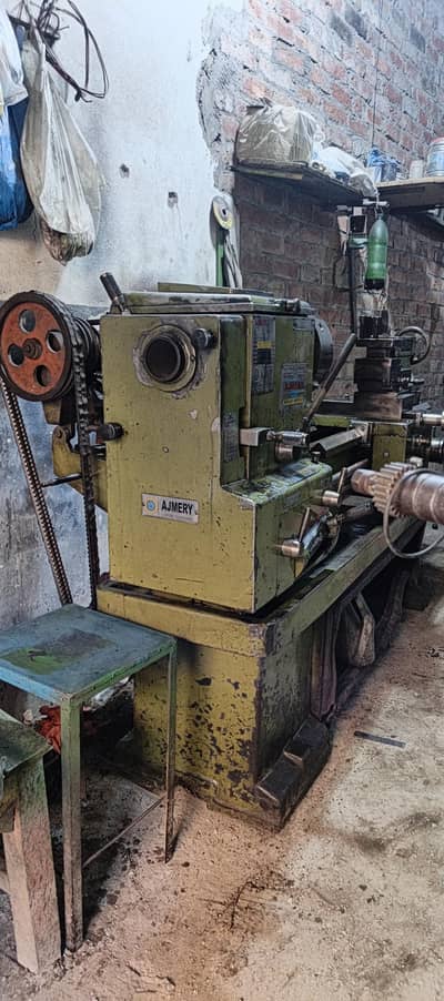 lathe machine 6 futa 10 inch ka tro chaka 03074876795