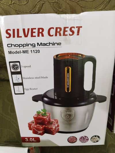 3in1 juicer, kenwood + chopper silver crest, 2 items only rupees 7499,