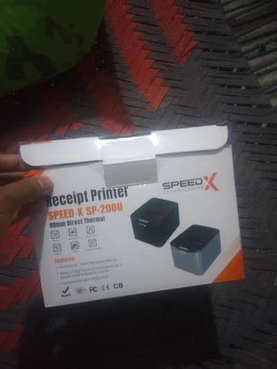 thermal printer new ha salth 2 roll with box