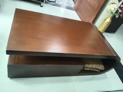 pure wood table
