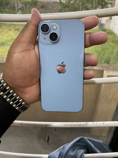 Apple iPhone 14 Mdm 128 gb just protector tuta hua ha Screen  OKK ha