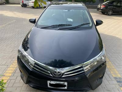 Toyota Altis Grande 2016 like new car contact number 03004910580