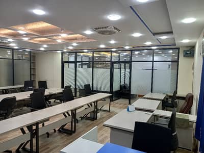 1394 Sqft Semi Furnished Office For Sale Main Boulevard Gulberg .