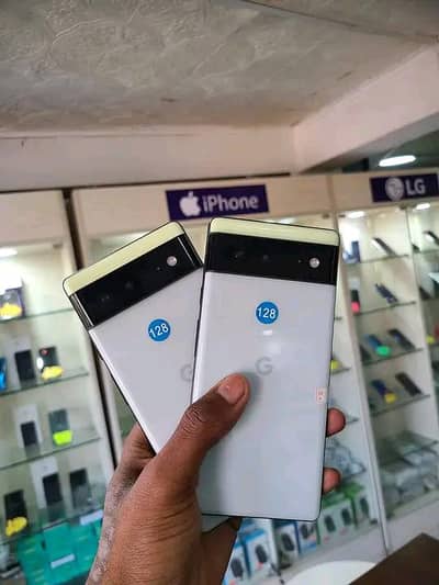 Google Pixel 6 6gb ram 127 GB rim pta approved all okay waterpack