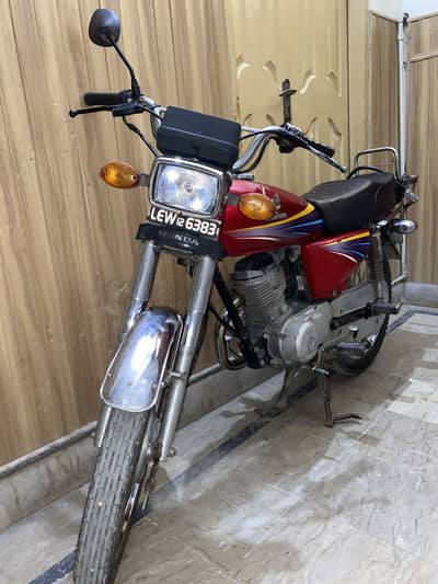 Honda 125 cc bike not 70cc