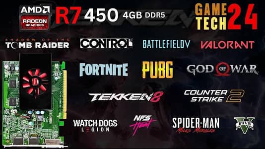 Graphics card | AMD Radeon R7 450 OEM 4GB | Genuine| 9.5/10 Condition
