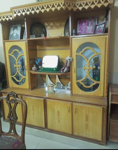 . Showcase for TV launch or drawing room