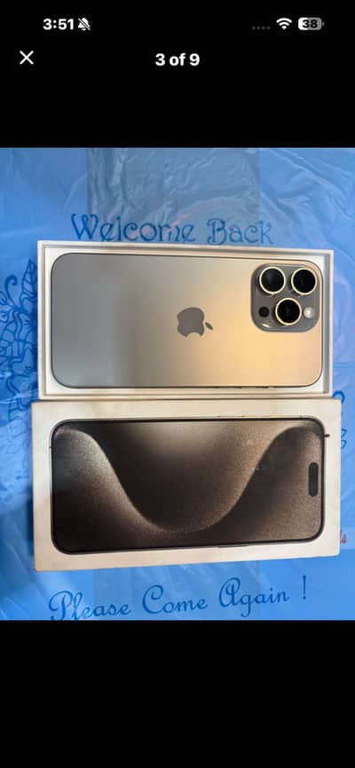 Apple iPhone 15 Pro Max factory unlock 256 Gb