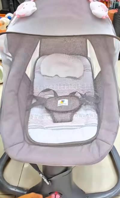 baby swing and chair