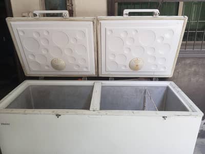 haier freezer double door