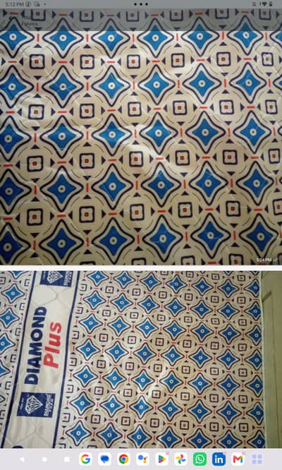 Double bed mattress