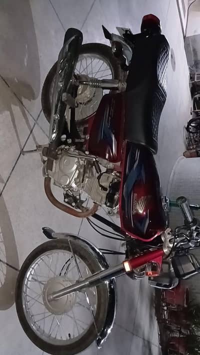 Honda 125 model 2020 with biometric samart card and complete file