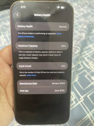 Apple iPhone 16 Pro Max Jv 256GB
