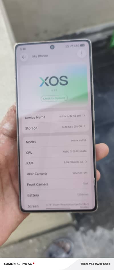 Infinix Note 50 8+8/ 256 ha