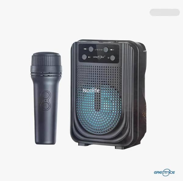 GTS-2158 Portable Bluetooth Speaker | RGB Lights | Extra Bass | Box Packed. . .