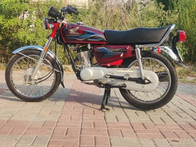 Honda CG-125 (2024) | Red | Isb Reg | 10/10 Condition