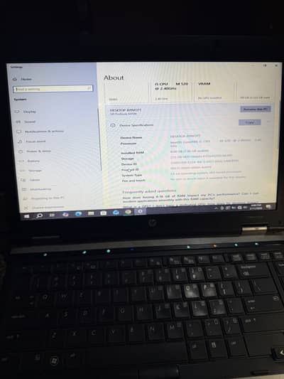 Hp laptop