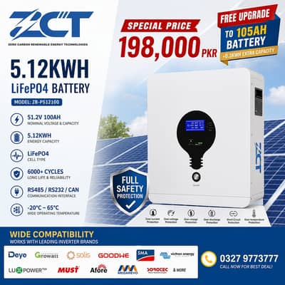 51.2V 100Ah  Solar Battery