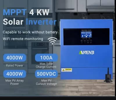 Anenji 4000 kw Solar hybrid inverter