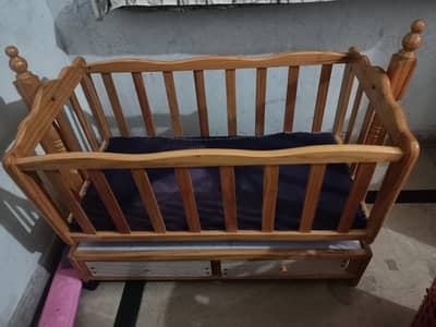 wooden swing
