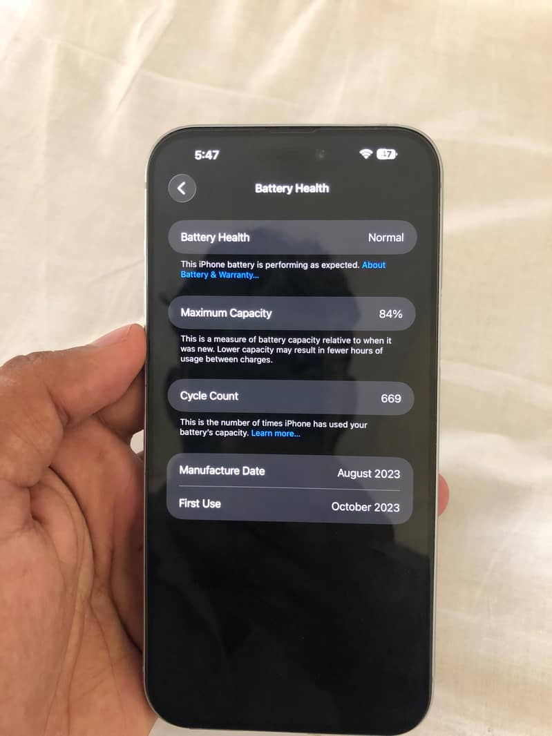 Iphone 15 plus 128 jv 9