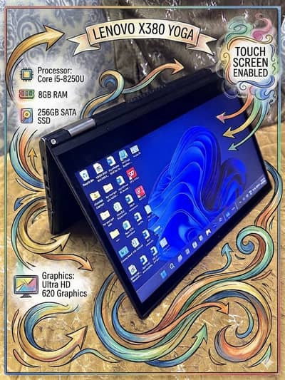 Lenovo ThinkPad X380 Yoga | Core i5-8250U | Touch Screen 2-in-1 Laptop