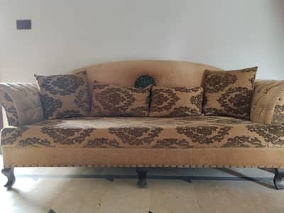 7 Seater Sofa Set with Tables