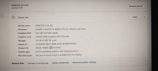 Dell Latitude 7300