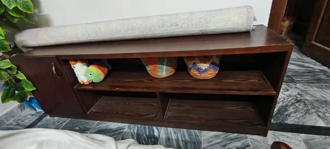 Interwood design small Book shelf / TV cons tv console  Bedroom cabnit