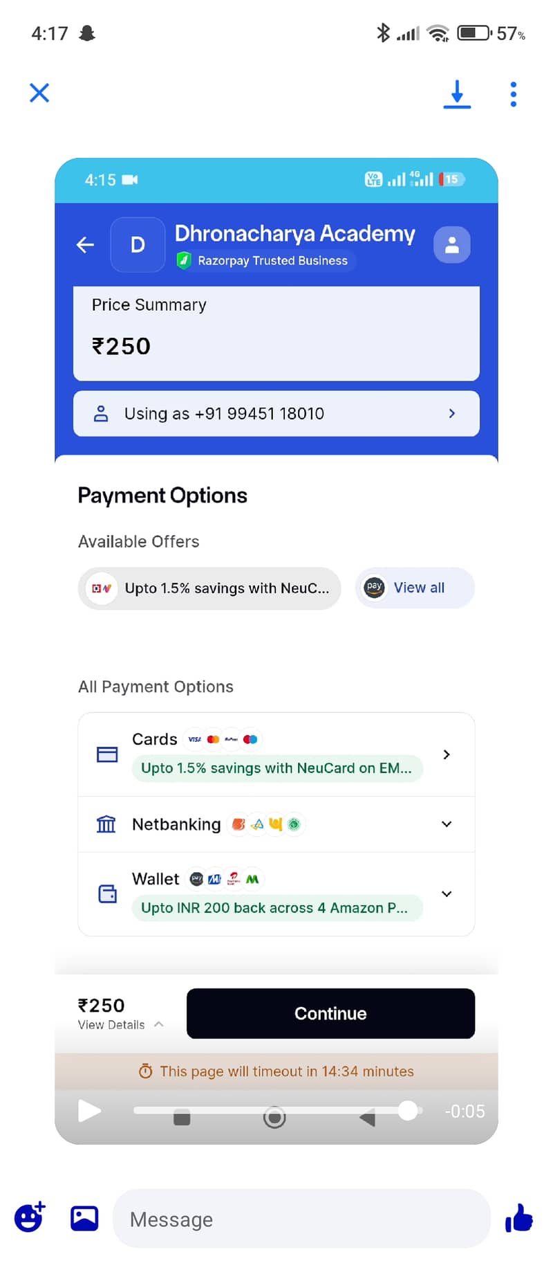 WordPress & Mobile App Developer Needed to Fix Razorpay Payment Issue 0