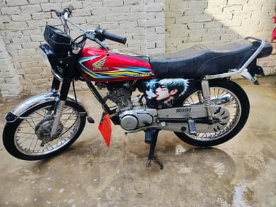 Honda cg 125 Model 2018 Good Condition