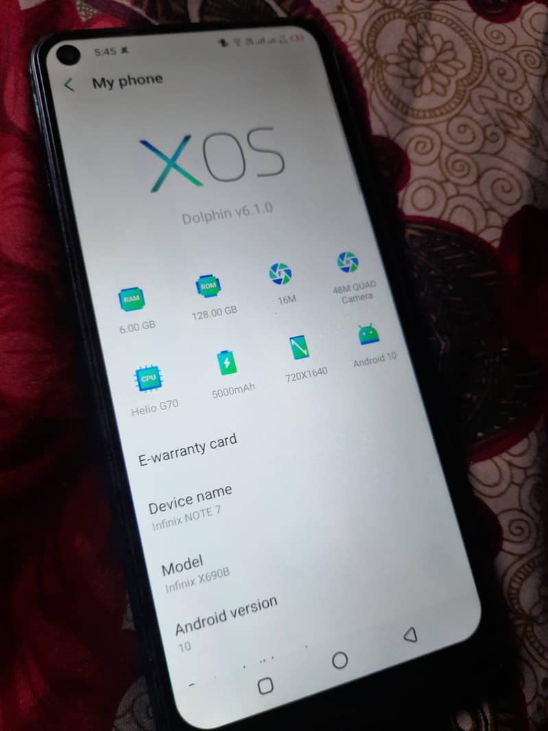 Infinix Note 7 7