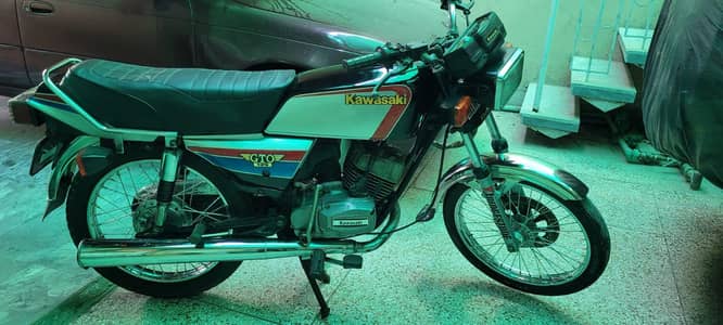 KAWASAKI GTO 125 PRICE FINAL WITH BIOMETRIC