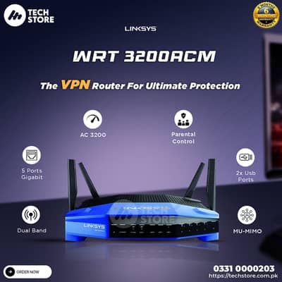 Top Wifi Router in Pakistan – Linksys WRT3200ACM AC3200