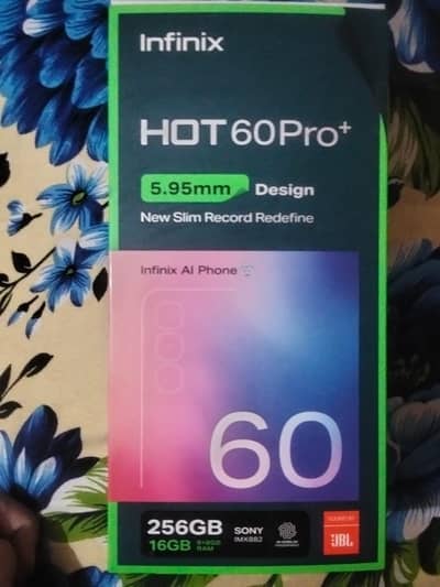 Infinix Hot 60 Pro+ 8GB/256GB | PTA Approved | Like New | Box Pack