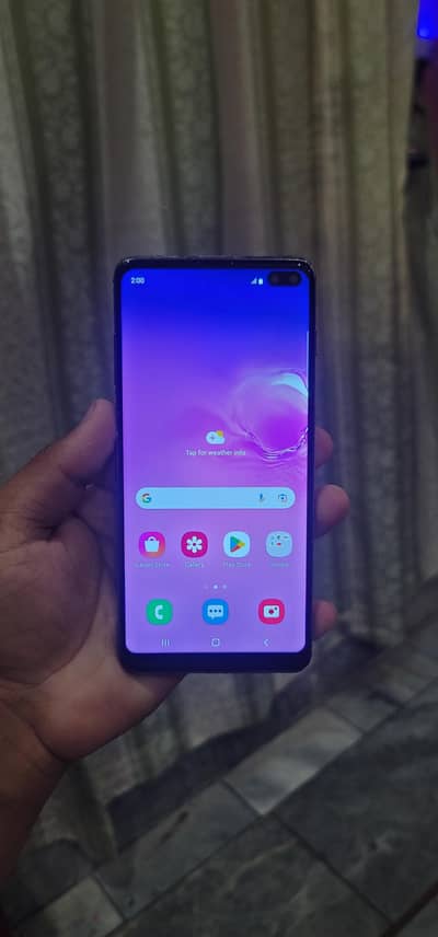 Samsung Mobile S10 Plus panel change