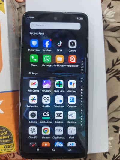 Tecno Spark 20 , 256GB & 16GB Ram Cyber white colour