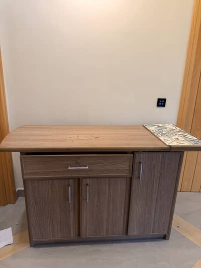 Clothes Pressing Stand Ironing Cabinet Istri Stand