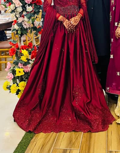 ROYAL MAROON PARTYWEAR MAXI