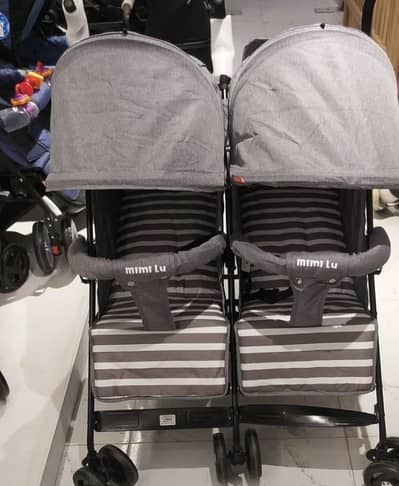Brand new unused Pram dual seater
